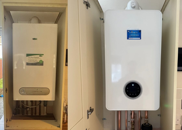 Oil to Gas Boiler installation Belfast