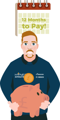 Customer buys boiler now and pays later Belfast
