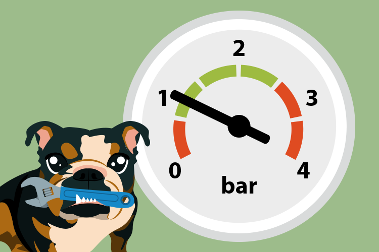 How to restore pressure in a boiler