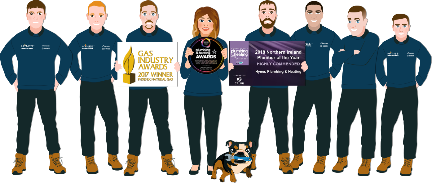 Hynes plumbing heating team, Belfast