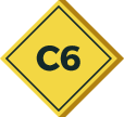C6 error code sign