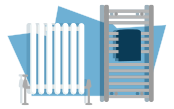 Radiators and towel rails installs Belfast