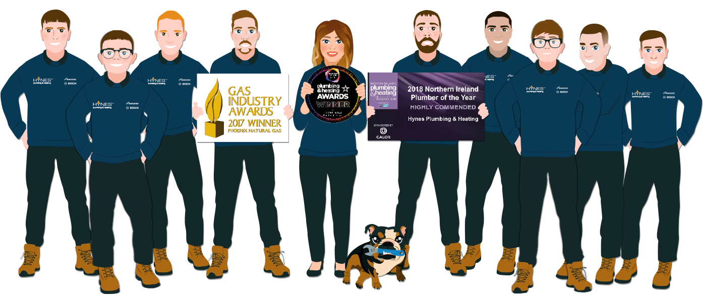 Hynes plumbing and heating reliable team