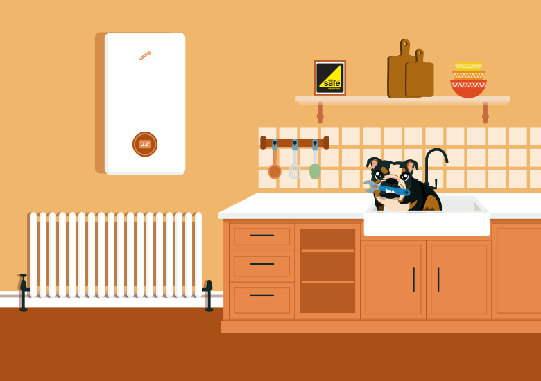 Preventing heating system breakdowns