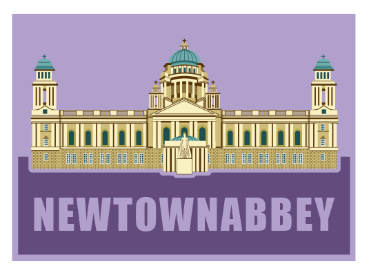 Newtownabbey top heating engineers location sign